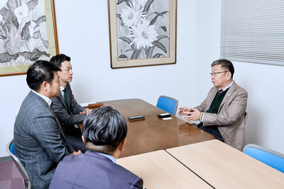 株式会社北川製菓 インタビュー風景