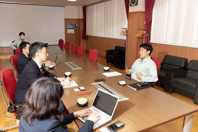 株式会社タジマ インタビュー風景