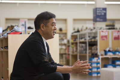 株式会社シューマート 代表取締役社長の五明誠司氏